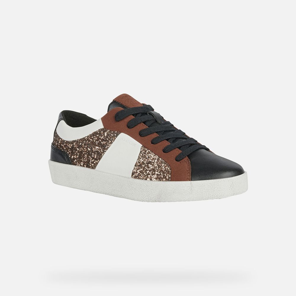 Geox Bayan Spor Ayakkabı Siyah - Warley - FXB-508143